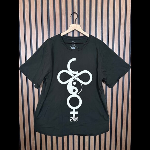 Chimera Music x Yoko Ono T Shirt XXL Mens Black Infinite Universe Tee 2XL - Picture 1 of 9